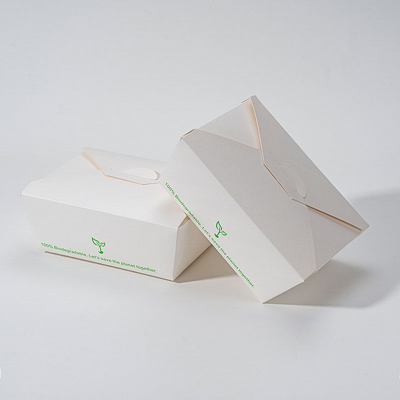 Wadah Makan Siang Kertas Biodegradable untuk Bawa Pulang Kantor